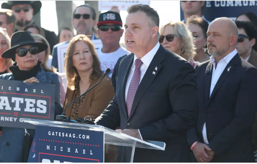 Michael Gates Candidate Attorney General speaking